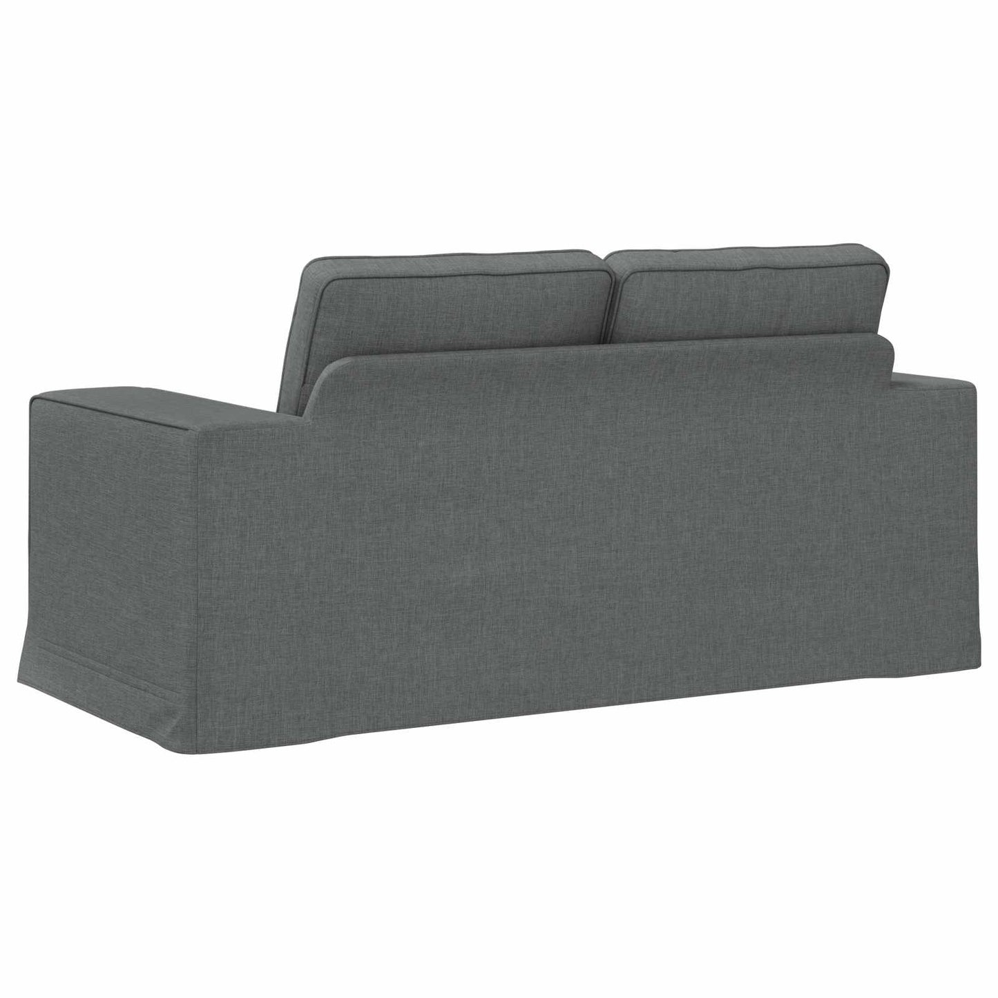 vidaXL Sofa Dunkelgrau 162 x 80 x 82 cm Stoff