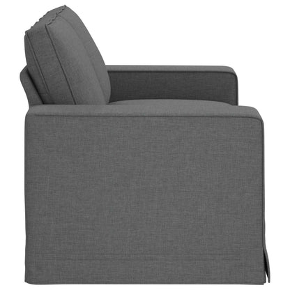vidaXL Sofa Dunkelgrau 162 x 80 x 82 cm Stoff