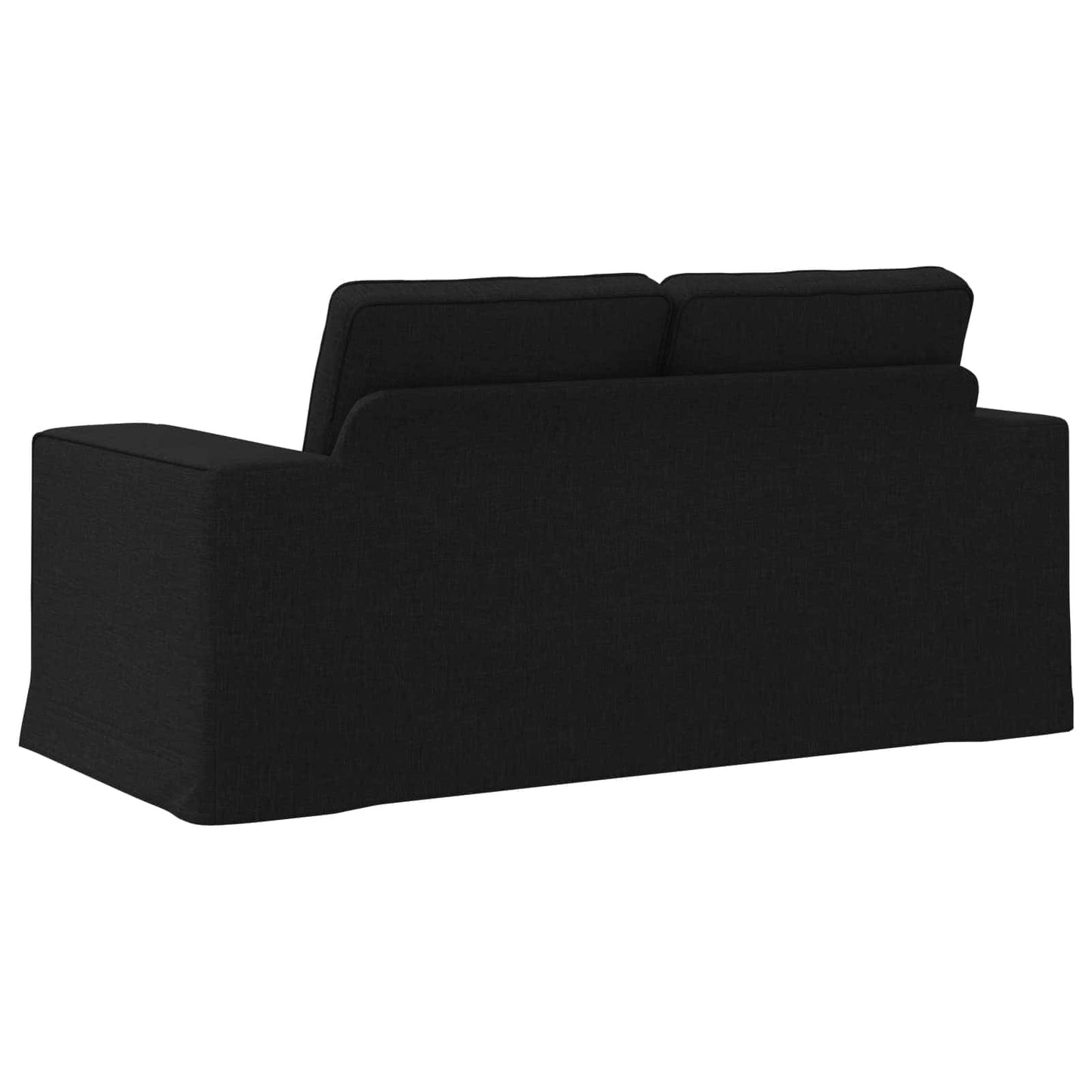 Sofa Schwarz 162 x 80 x 82 cm Stoff