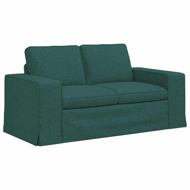 vidaXL Sofa Dunkelgrün 162 x 80 x 82 cm Stoff