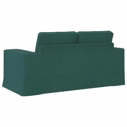 vidaXL Sofa Dunkelgrün 162 x 80 x 82 cm Stoff