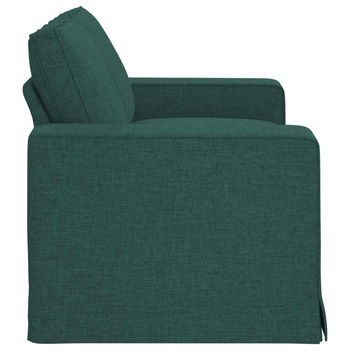 vidaXL Sofa Dunkelgrün 162 x 80 x 82 cm Stoff