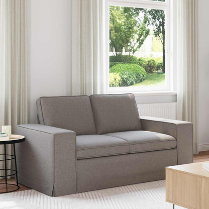 vidaXL Sofa Taupe 162 x 80 x 82 cm Stoff