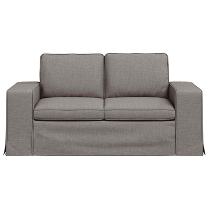 vidaXL Sofa Taupe 162 x 80 x 82 cm Stoff