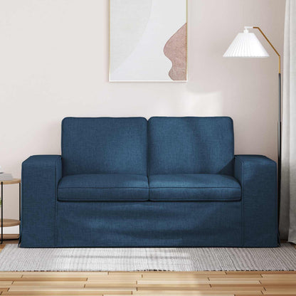 vidaXL Sofa Blau 162 x 80 x 82 cm Stoff