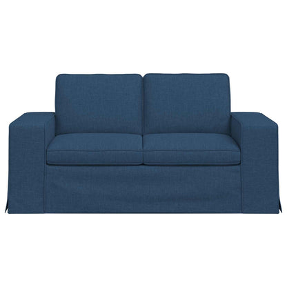 vidaXL Sofa Blau 162 x 80 x 82 cm Stoff