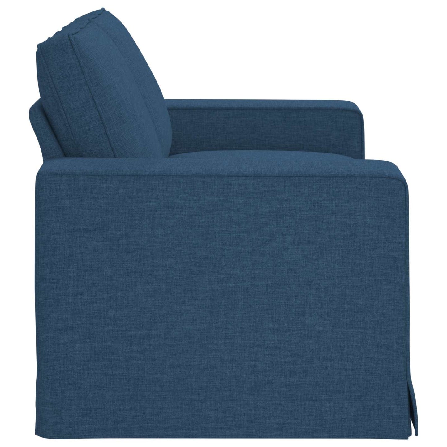 vidaXL Sofa Blau 162 x 80 x 82 cm Stoff