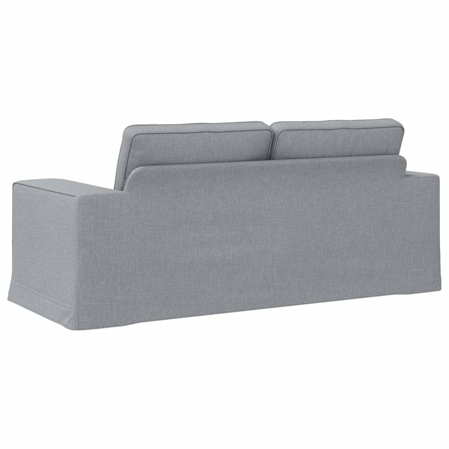 vidaXL Sofa Hellgrau 182 x 80 x 82 cm Stoff