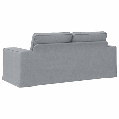vidaXL Sofa Hellgrau 182 x 80 x 82 cm Stoff