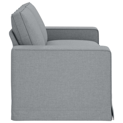 vidaXL Sofa Hellgrau 182 x 80 x 82 cm Stoff