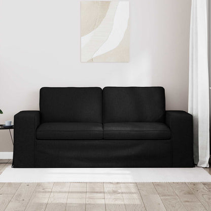 vidaXL Sofa Schwarz 182 x 80 x 82 cm Stoff