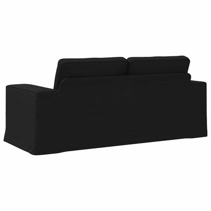 vidaXL Sofa Schwarz 182 x 80 x 82 cm Stoff