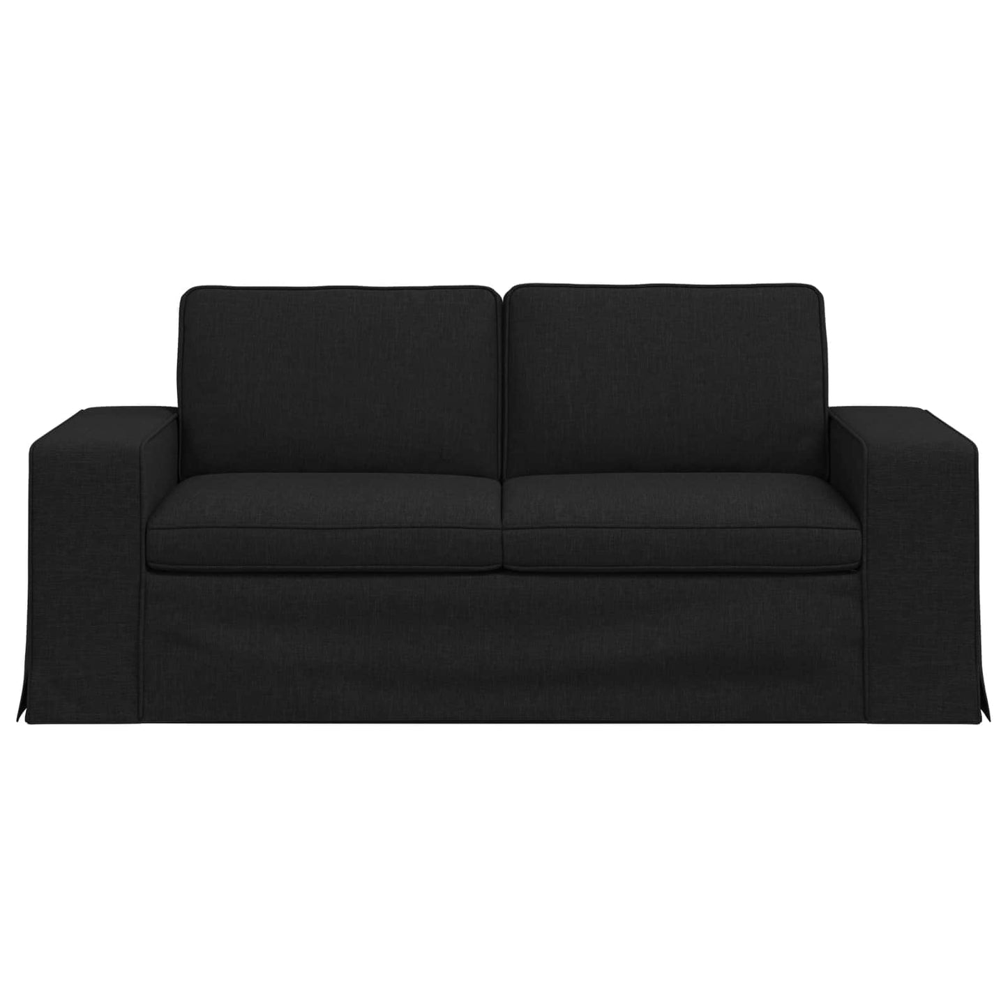 vidaXL Sofa Schwarz 182 x 80 x 82 cm Stoff