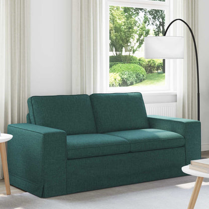vidaXL Sofa Dunkelgrün 182 x 80 x 82 cm Stoff
