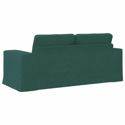 vidaXL Sofa Dunkelgrün 182 x 80 x 82 cm Stoff