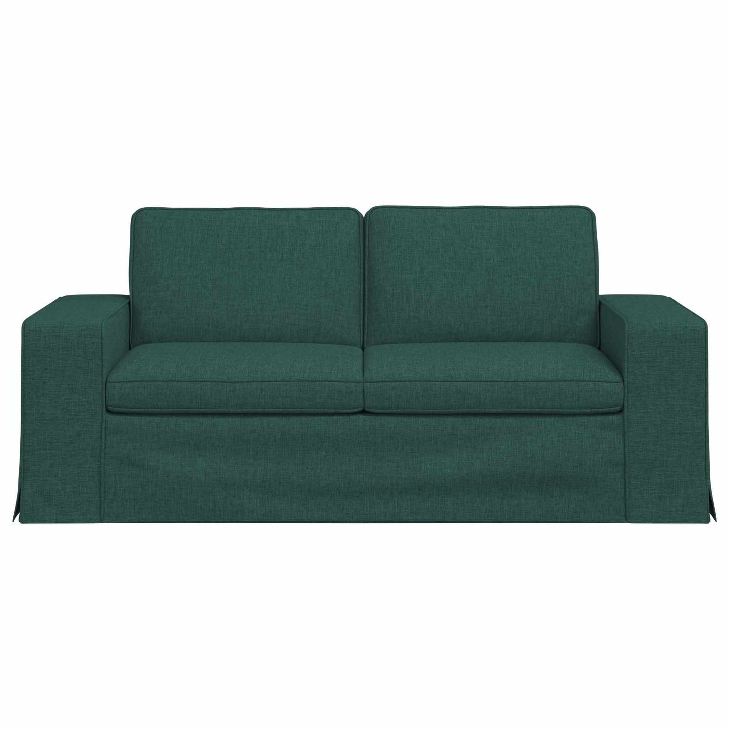 vidaXL Sofa Dunkelgrün 182 x 80 x 82 cm Stoff