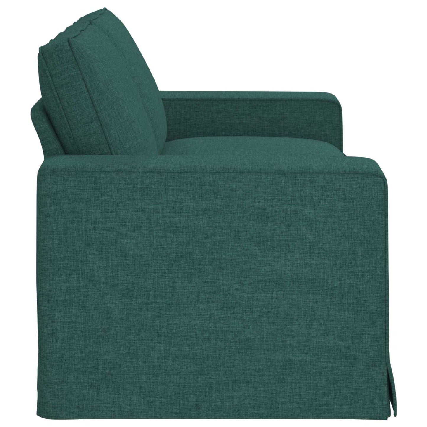 vidaXL Sofa Dunkelgrün 182 x 80 x 82 cm Stoff