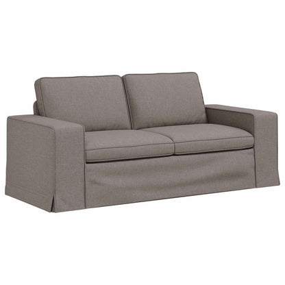 Sofa Taupe 182 x 80 x 82 cm Stoff