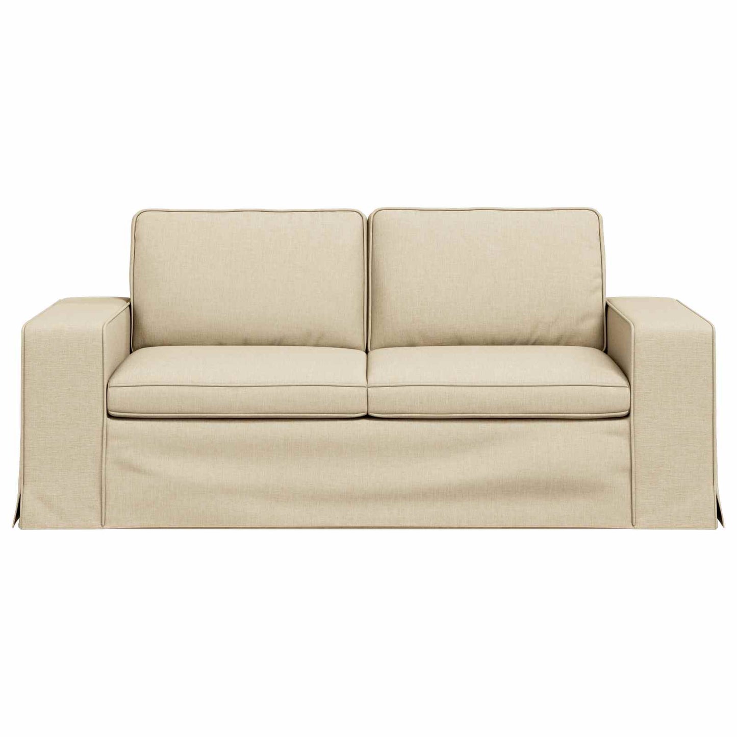 vidaXL Sofa Creme 182 x 80 x 82 cm Stoff