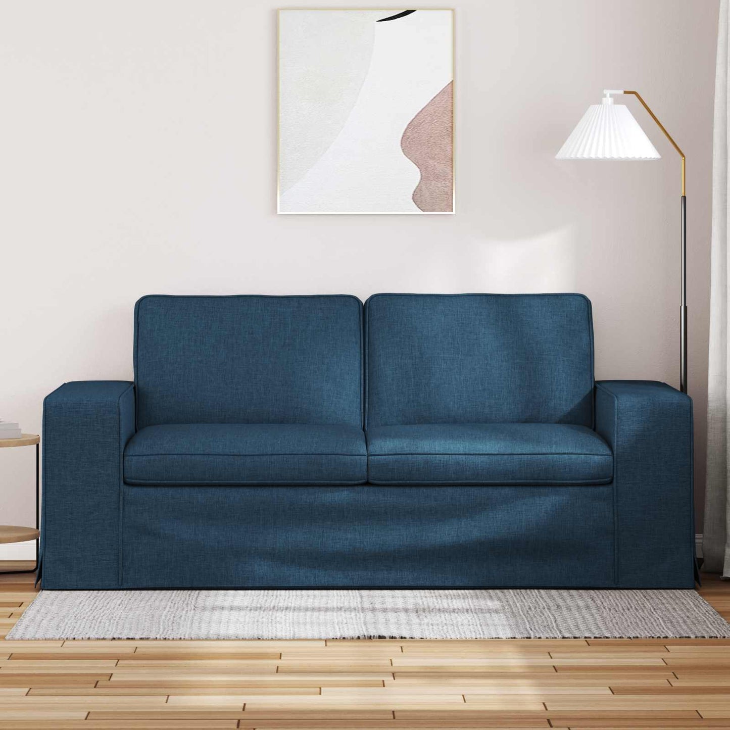 vidaXL Sofa Blau 182 x 80 x 82 cm Stoff