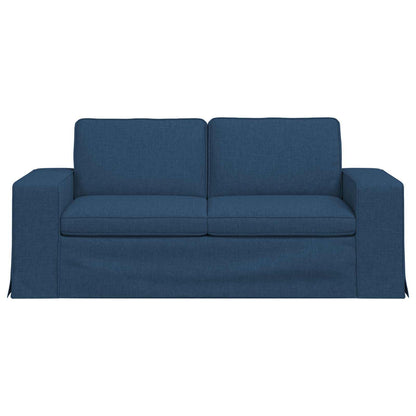 vidaXL Sofa Blau 182 x 80 x 82 cm Stoff