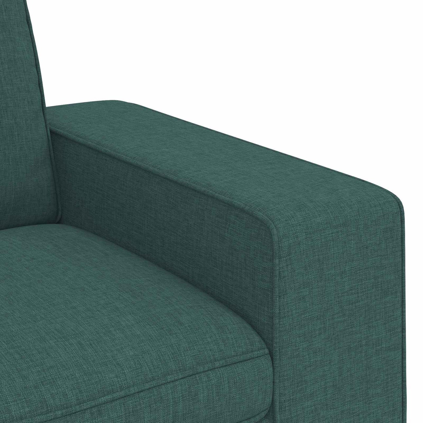 vidaXL Sofa Dunkelgrün 222 x 80 x 82 cm Stoff