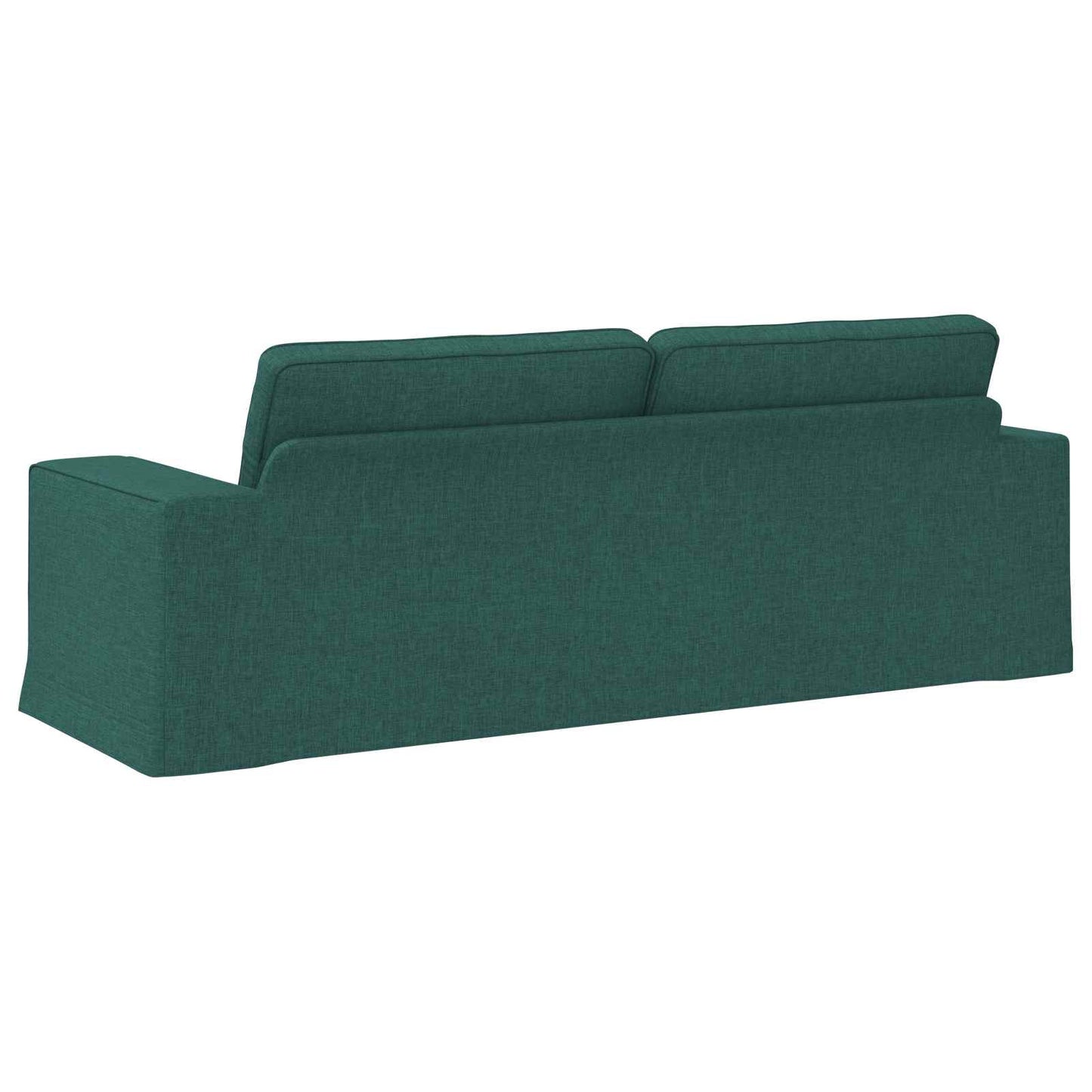 vidaXL Sofa Dunkelgrün 222 x 80 x 82 cm Stoff
