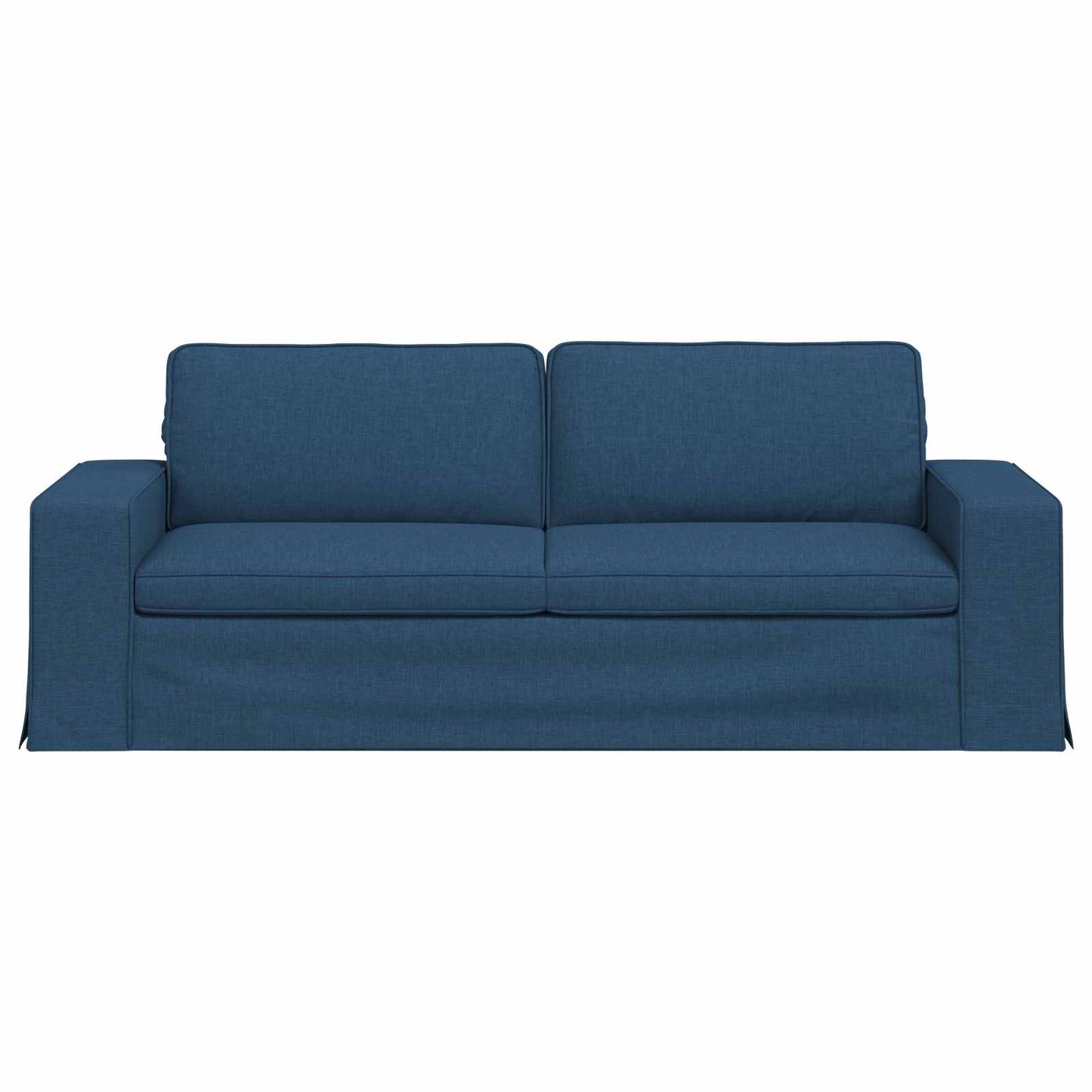 vidaXL Sofa Blau 222 x 80 x 82 cm Stoff