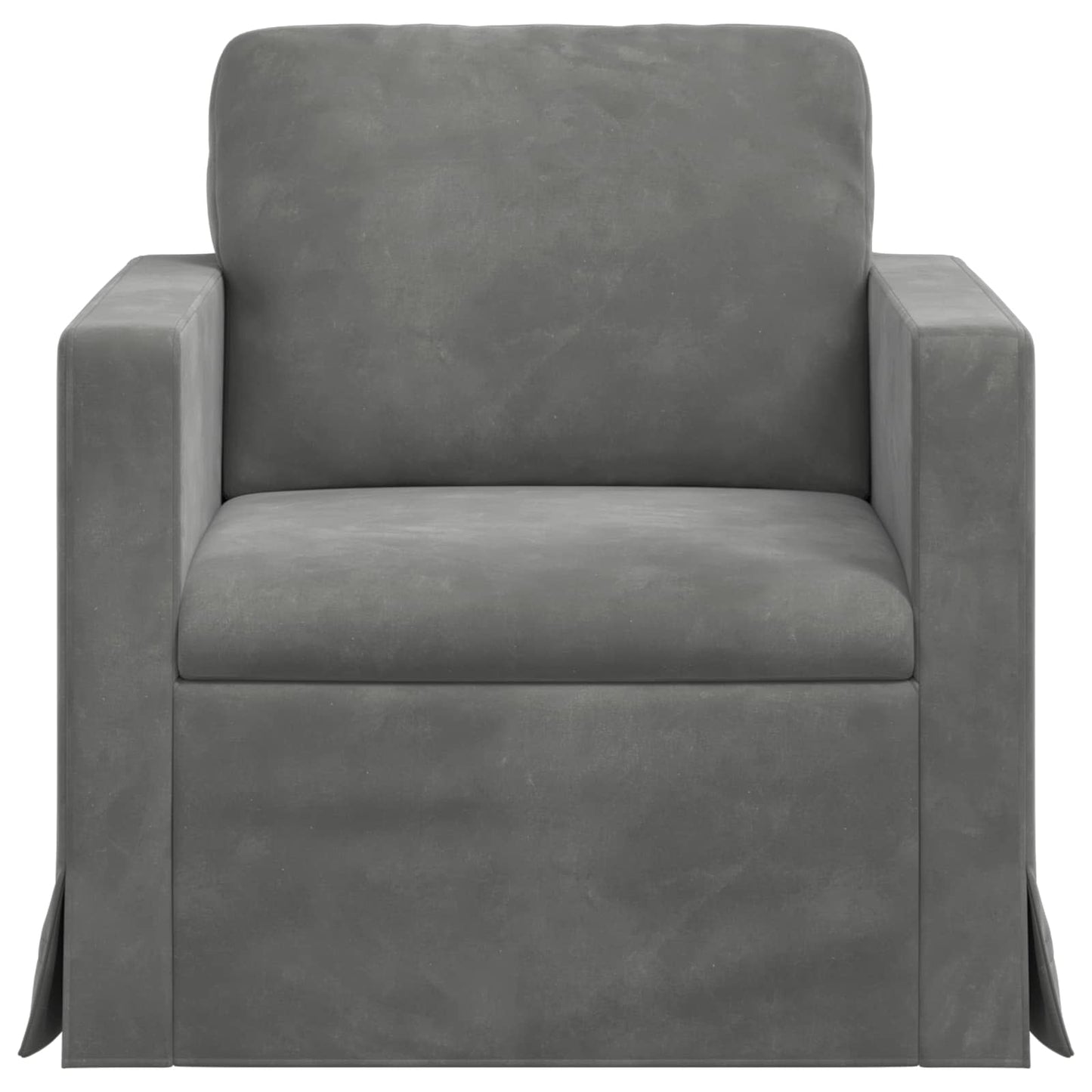 vidaXL Sofa Dunkelgrau 78 x 78 x 80 cm Samt