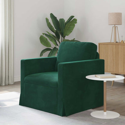 vidaXL Sofa Dunkelgrün 78 x 78 x 80 cm Samt