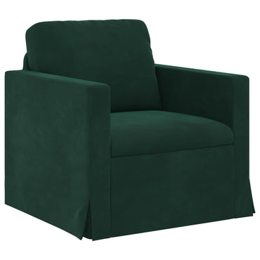 vidaXL Sofa Dunkelgrün 78 x 78 x 80 cm Samt