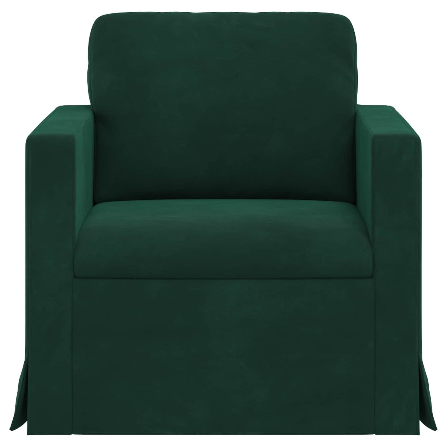 vidaXL Sofa Dunkelgrün 78 x 78 x 80 cm Samt
