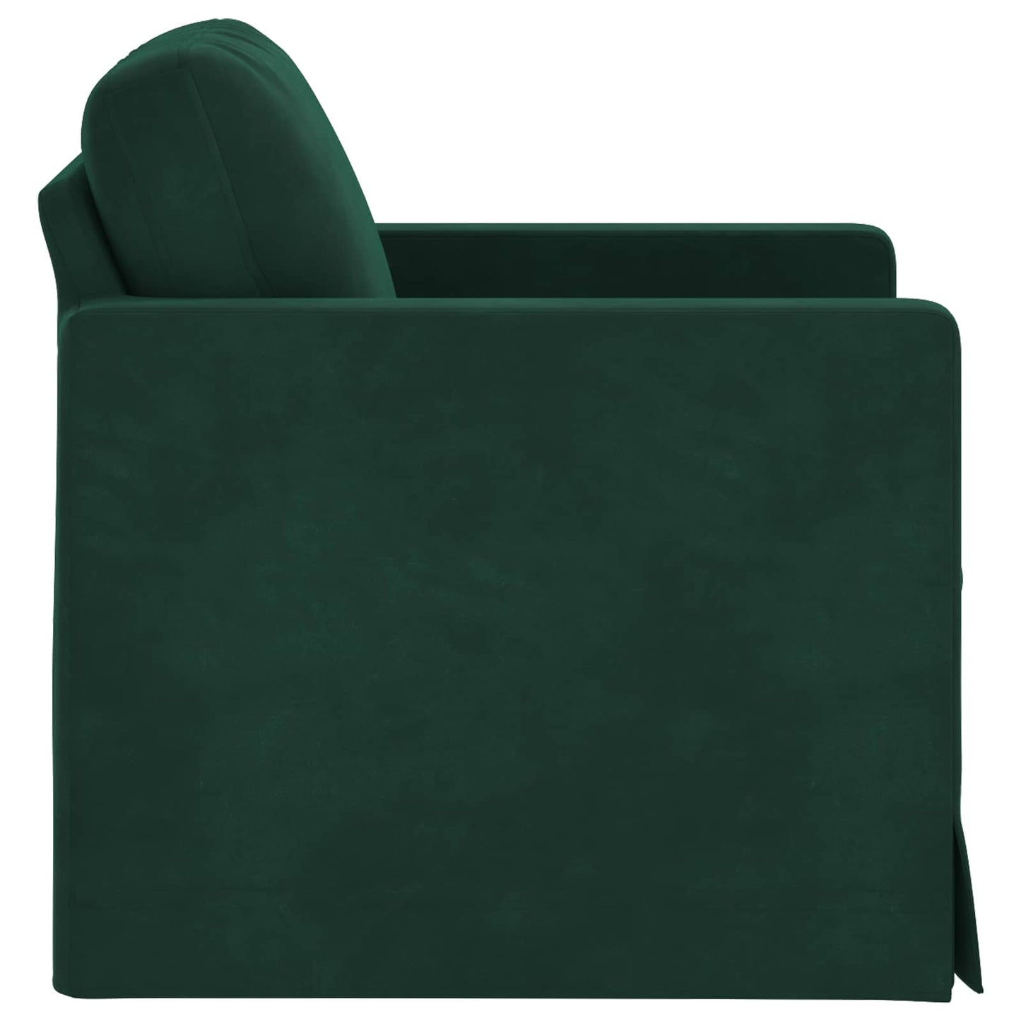 vidaXL Sofa Dunkelgrün 78 x 78 x 80 cm Samt