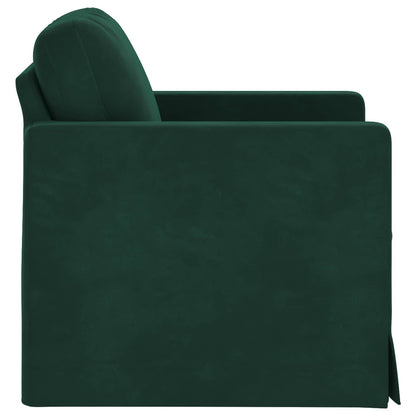 vidaXL Sofa Dunkelgrün 78 x 78 x 80 cm Samt