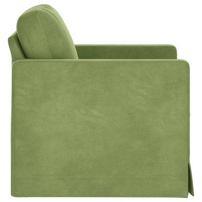 vidaXL Sofa Hellgrün 78 x 78 x 80 cm Samt