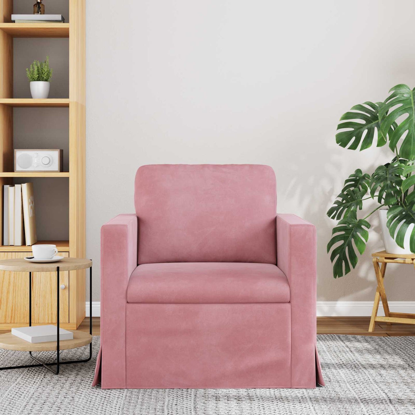 vidaXL Sofa Rosa 78 x 78 x 80 cm Samt