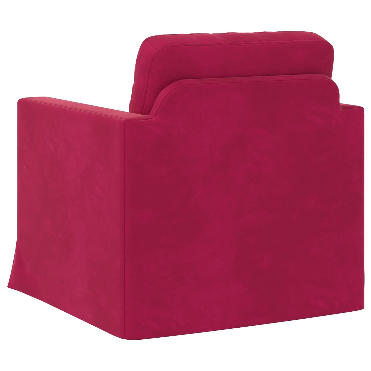 vidaXL Sofa Weinrot 78 x 78 x 80 cm Samt