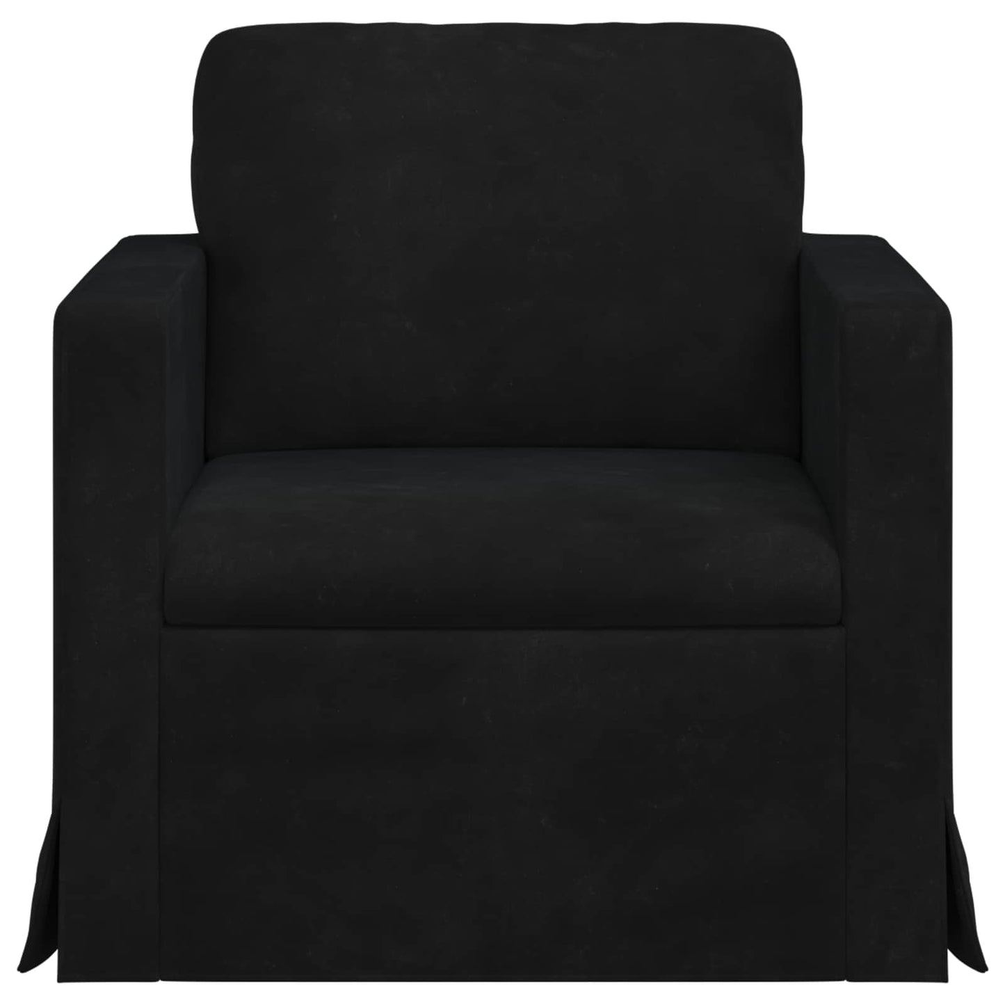 vidaXL Sofa Schwarz 78 x 78 x 80 cm Samt