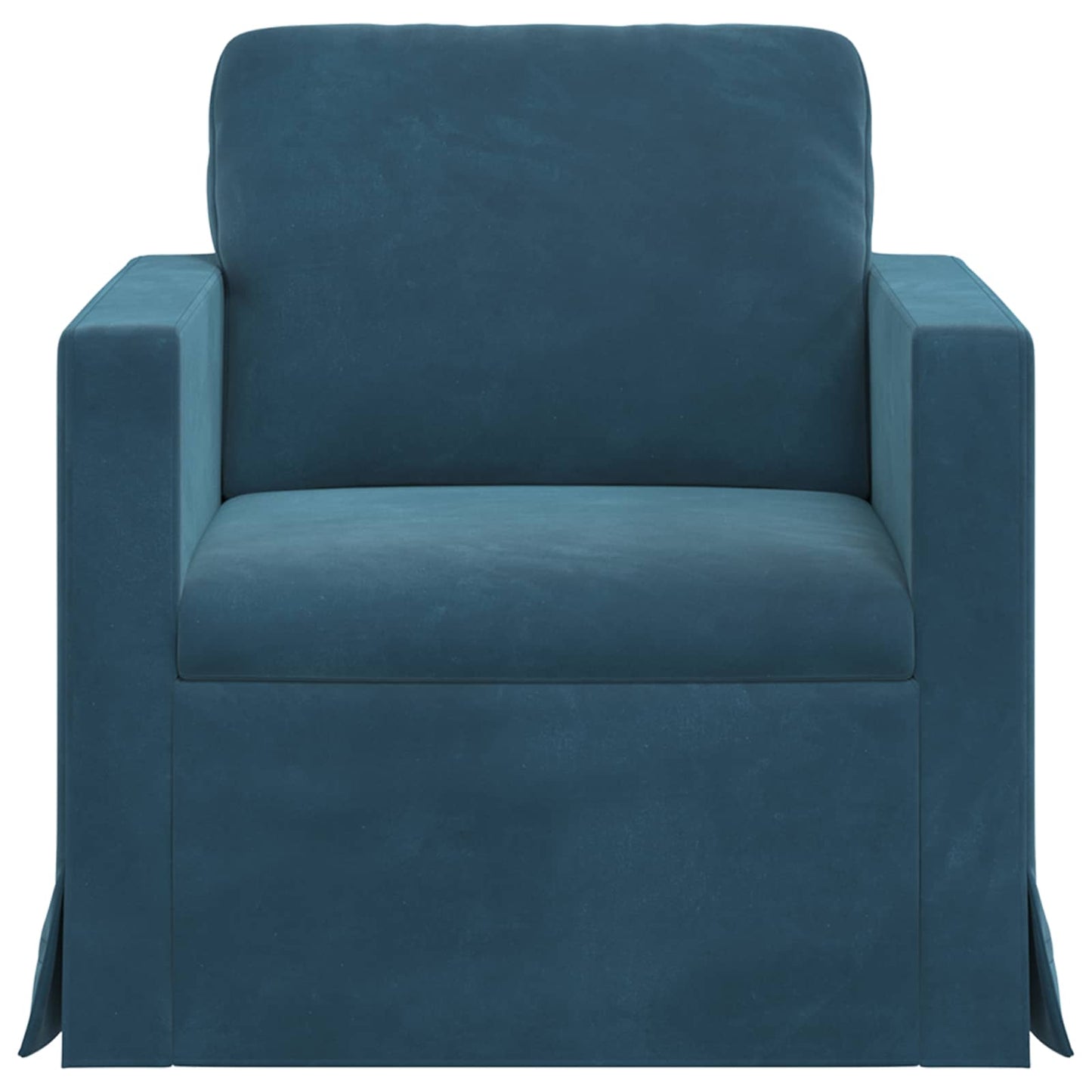vidaXL Sofa Blau 78 x 78 x 80 cm Samt