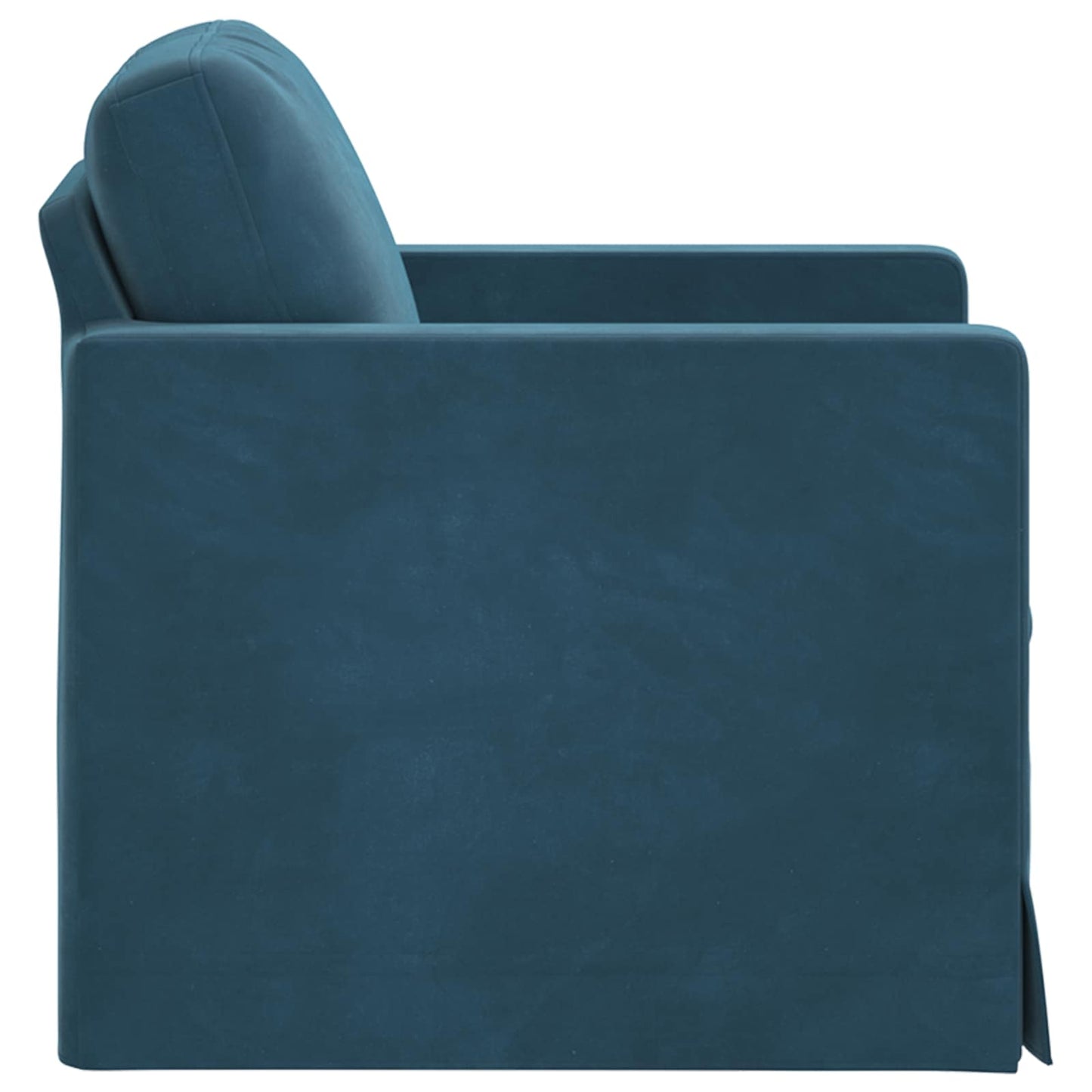 vidaXL Sofa Blau 78 x 78 x 80 cm Samt