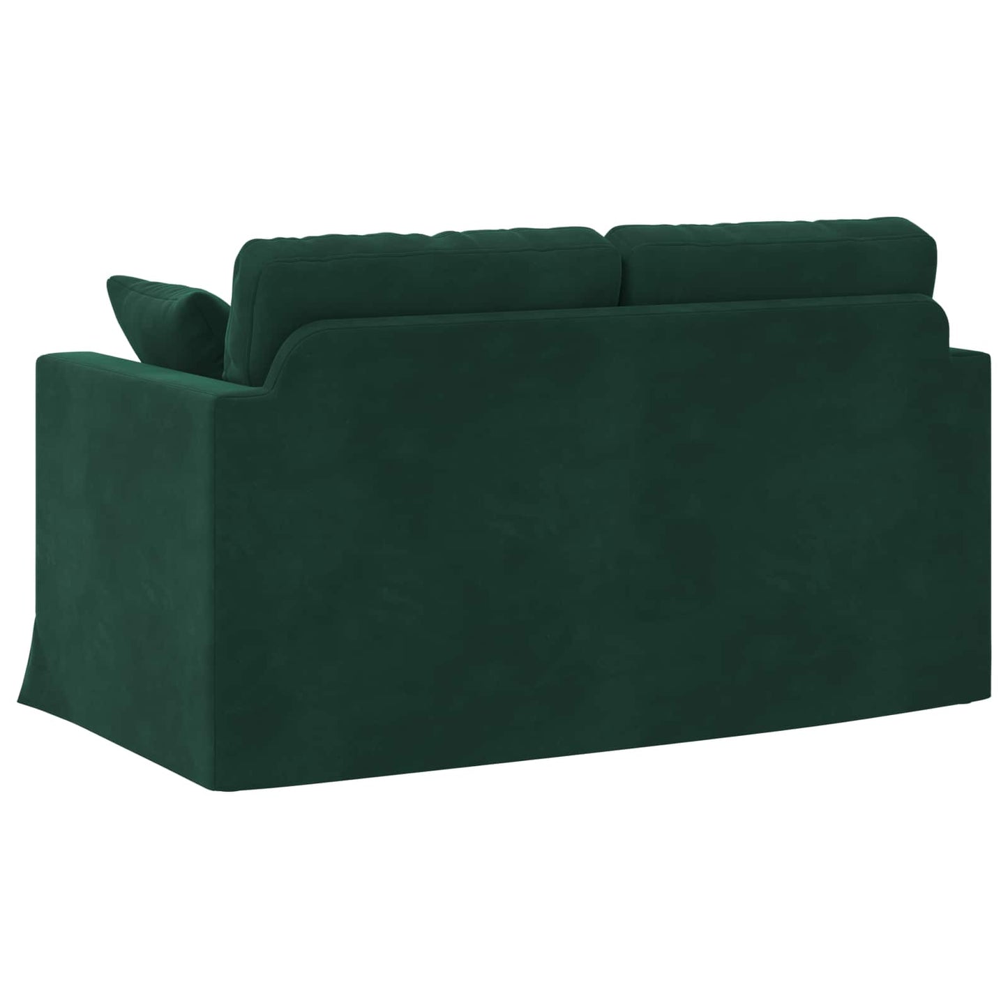 vidaXL Sofa Dunkelgrün 138 x 78 x 80 cm Samt