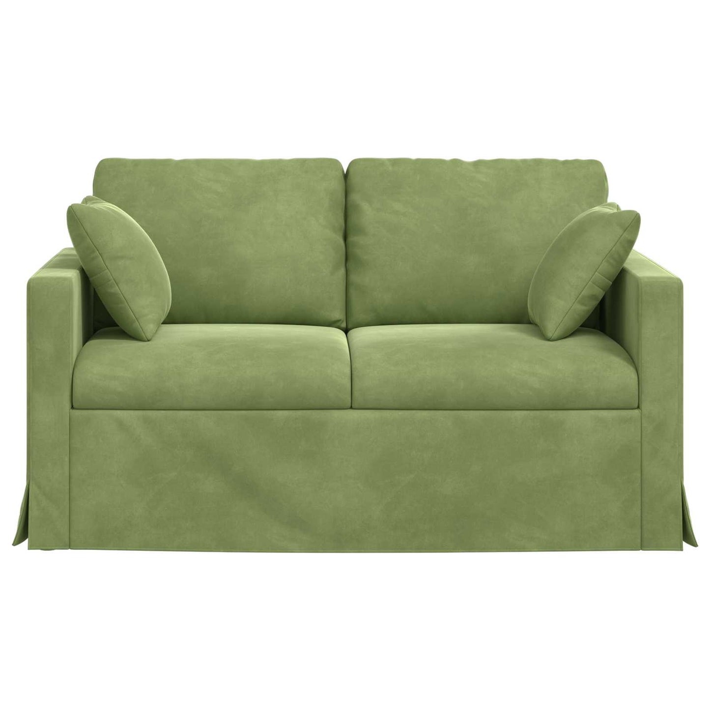 vidaXL Sofa Hellgrün 138 x 78 x 80 cm Samt