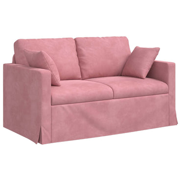 vidaXL Sofa Rosa 138 x 78 x 80 cm Samt