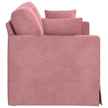 vidaXL Sofa Rosa 138 x 78 x 80 cm Samt