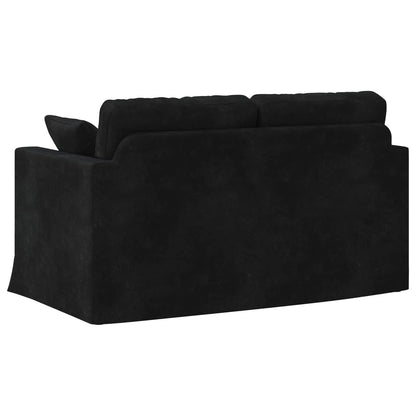 Sofa Schwarz 138 x 78 x 80 cm Samt