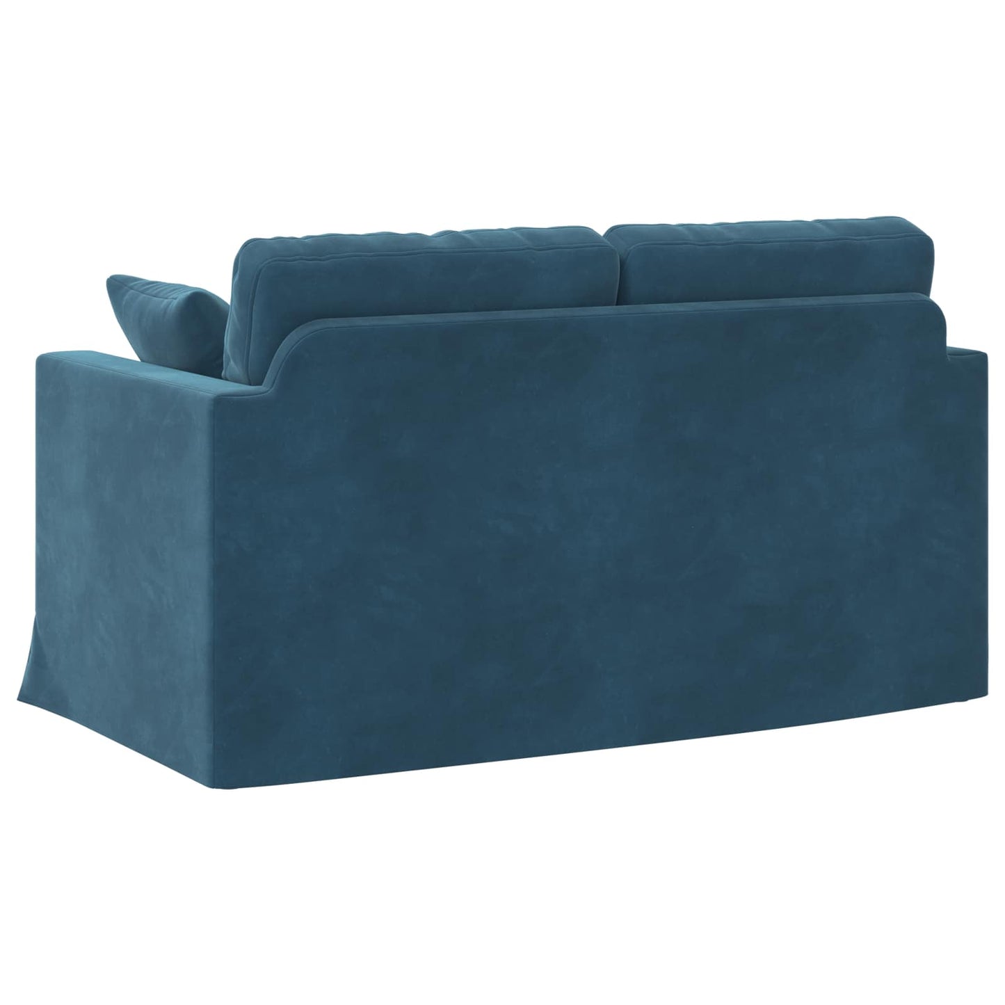 vidaXL Sofa Blau 138 x 78 x 80 cm Samt