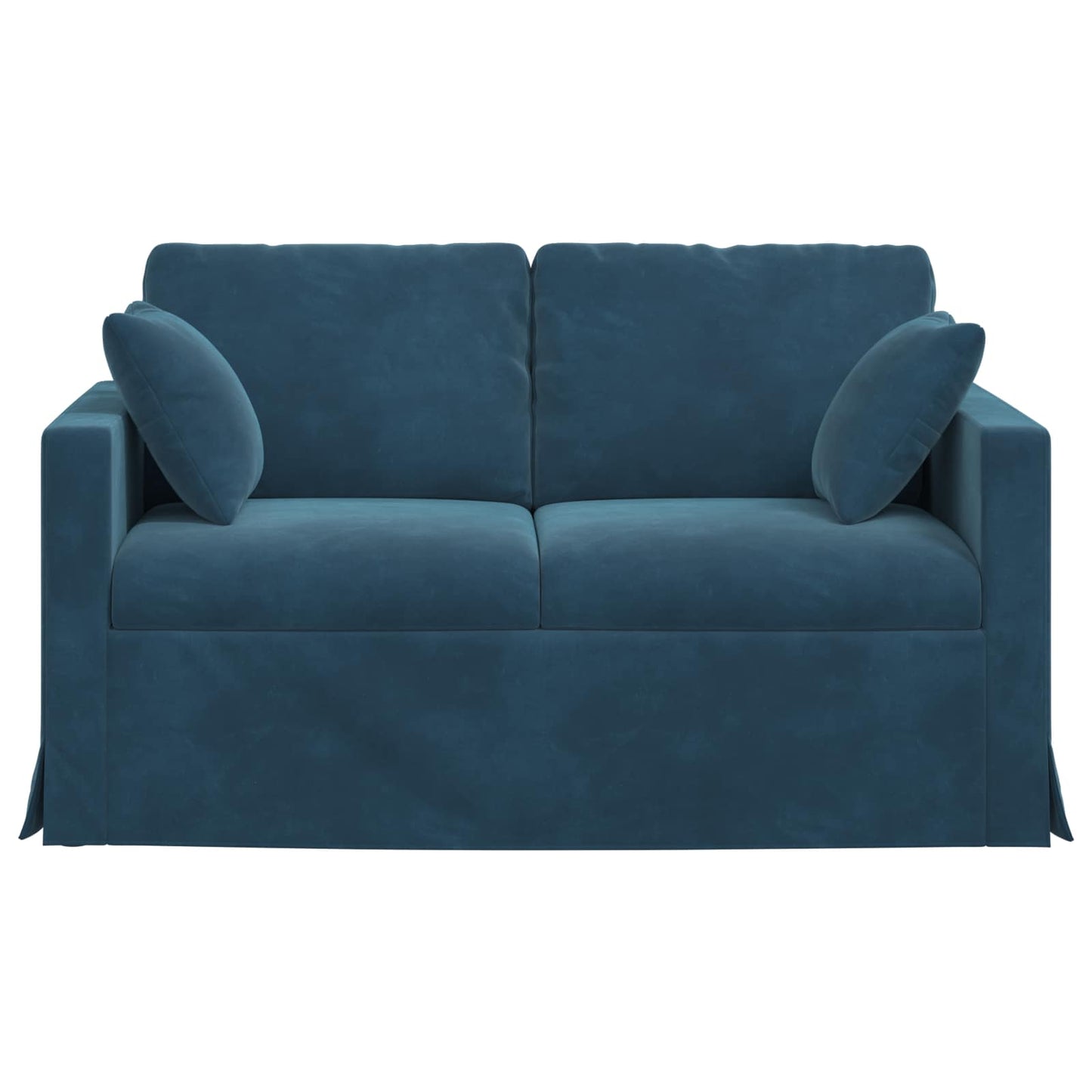 vidaXL Sofa Blau 138 x 78 x 80 cm Samt