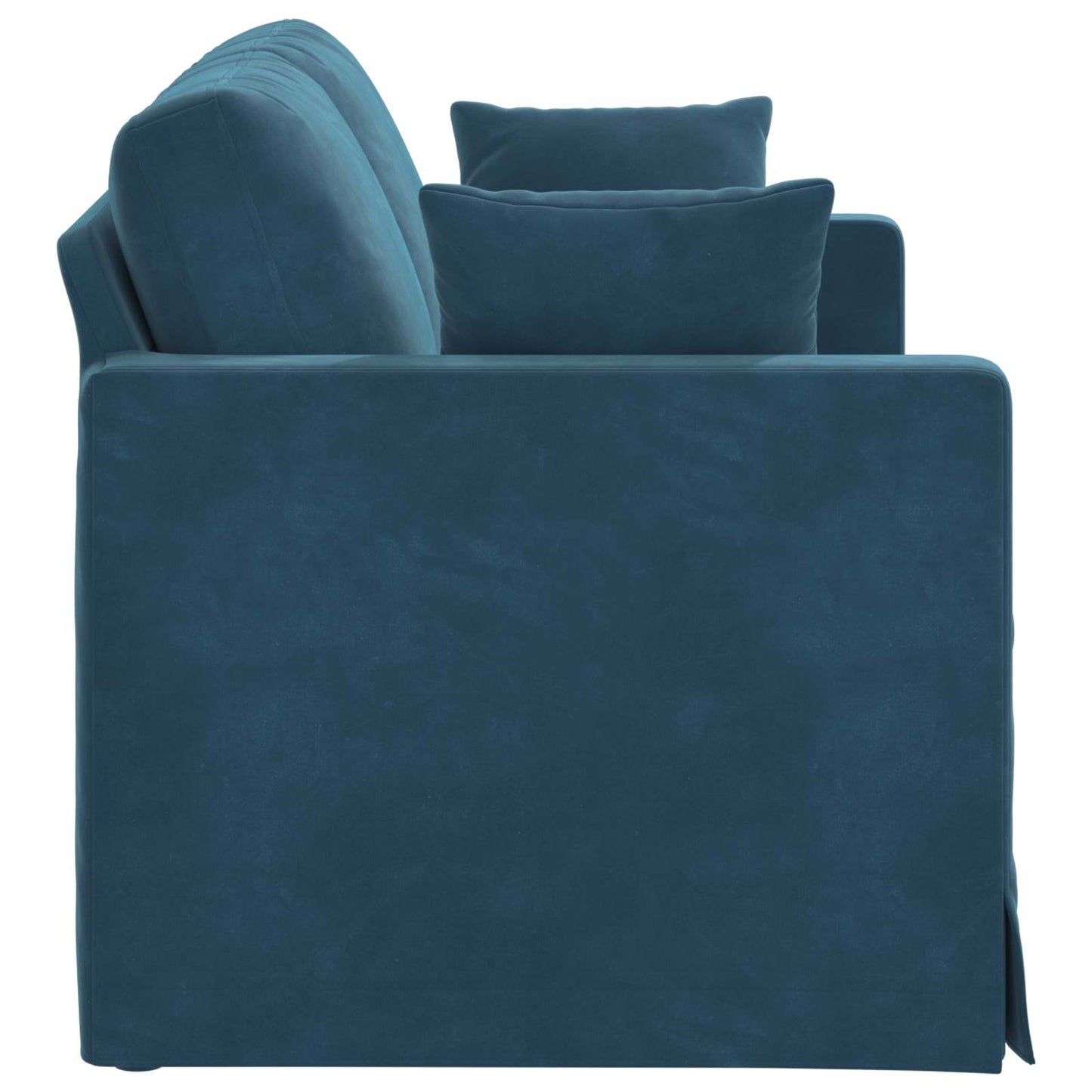 vidaXL Sofa Blau 138 x 78 x 80 cm Samt