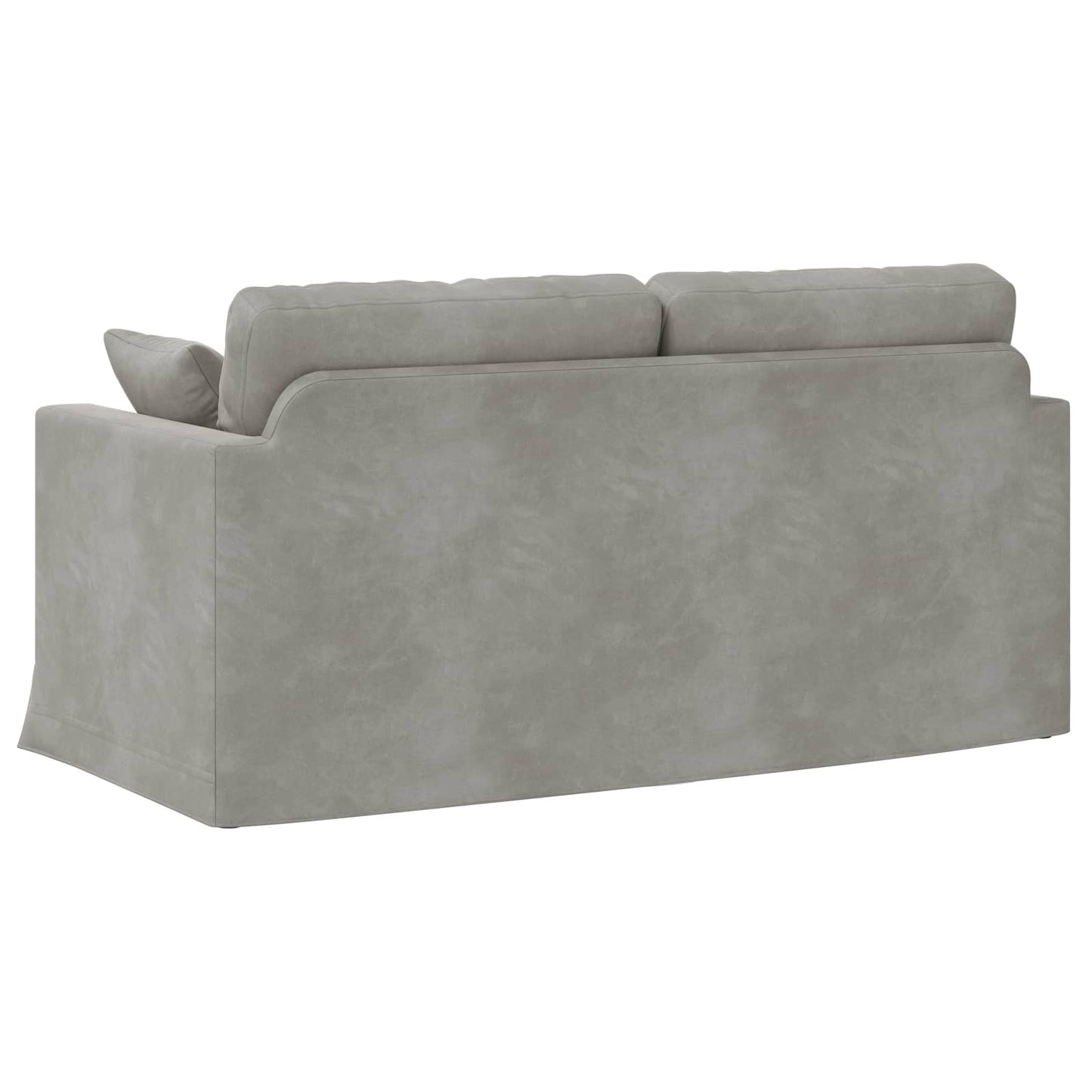 vidaXL Sofa Hellgrau 158 x 78 x 80 cm Samt