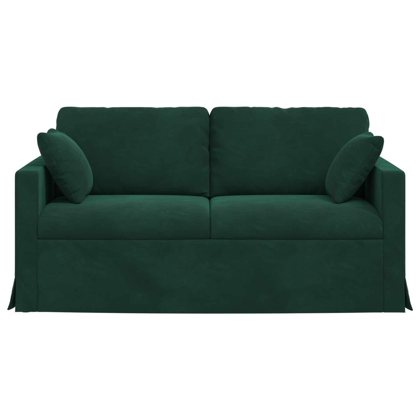 vidaXL Sofa Dunkelgrün 158 x 78 x 80 cm Samt